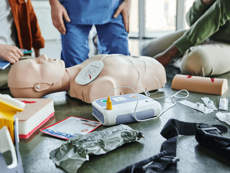 Provide Cardiopulmonary Resuscitation (CPR)
