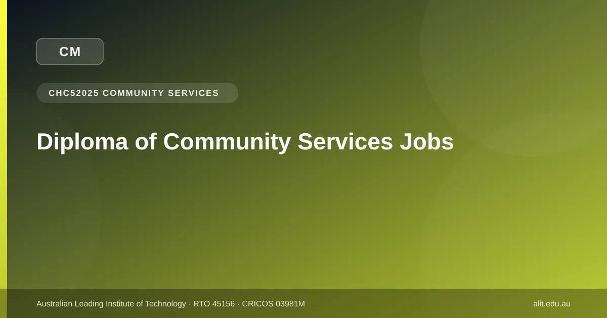 Jobs available with a Diploma of Community Services in Melbourne: case manager, family services coordinator, housing coordinator and team leader roles